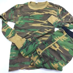 🤎5/$25🤎Camouflage Mens Long John's